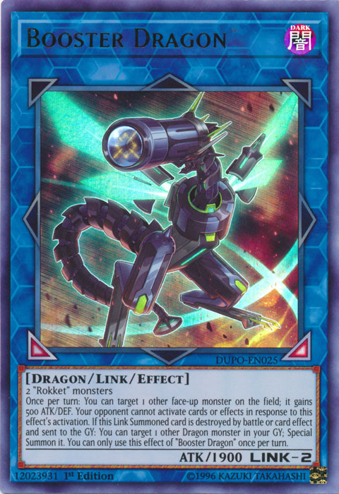 Booster Dragon [DUPO-EN025] Ultra Rare 