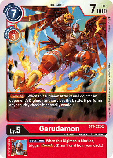 Garudamon [BT1-022] [Release Special Booster Ver.1.0] 