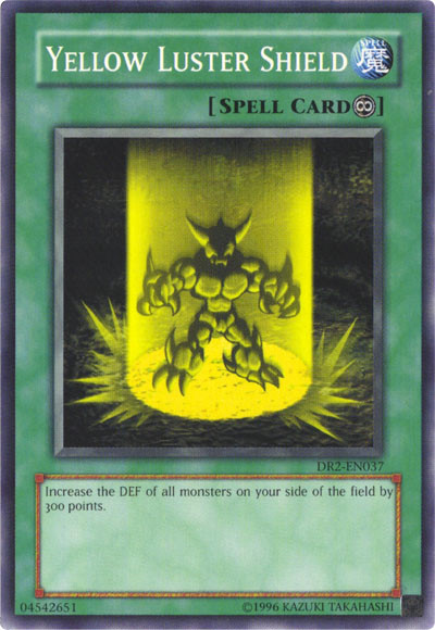 Yellow Luster Shield [DR2-EN037] Common 