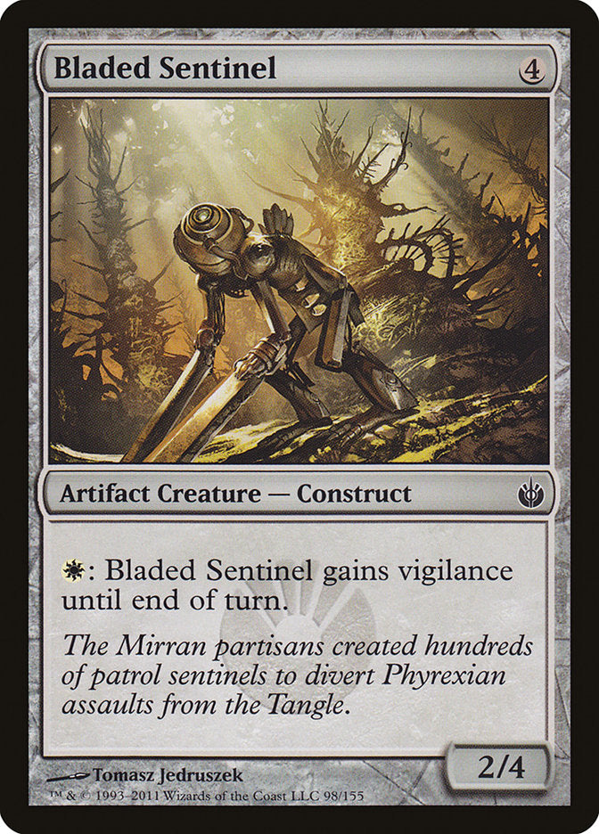 Bladed Sentinel [Mirrodin Besieged] 