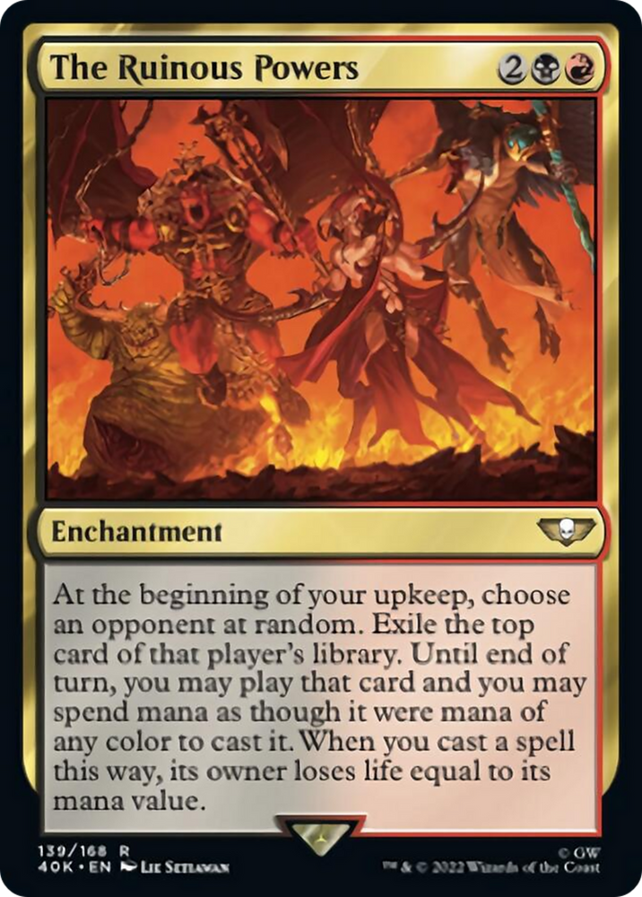 The Ruinous Powers (Surge Foil) [Warhammer 40,000] 