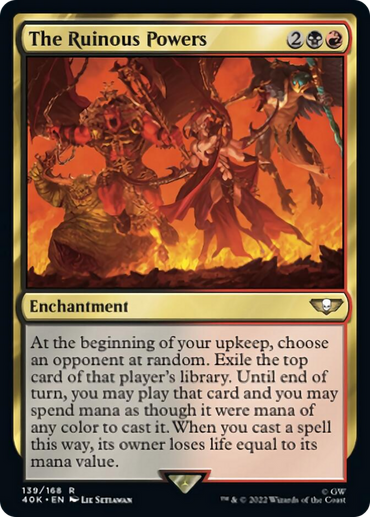 The Ruinous Powers (Surge Foil) [Warhammer 40,000] 