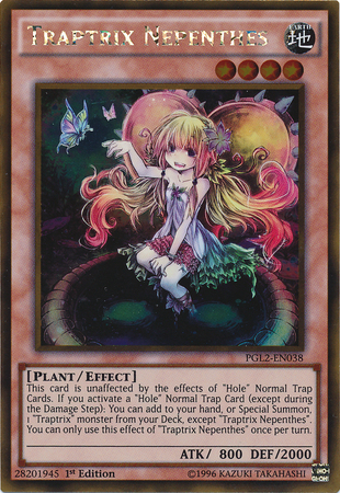 Traptrix Nepenthes [PGL2-EN038] Gold Rare 