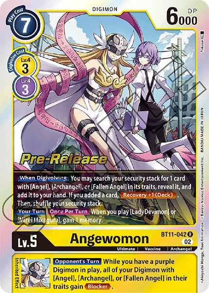 Angewomon [BT11-042] [Dimensional Phase Pre-Release Promos] 
