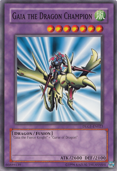 Gaia the Dragon Champion [DLG1-EN023] Common 