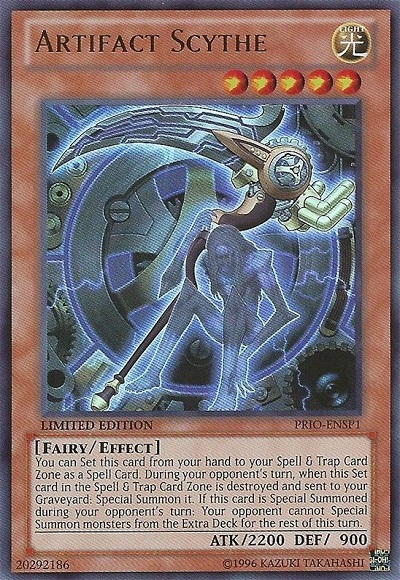 Artifact Scythe [PRIO-ENSP1] Ultra Rare 