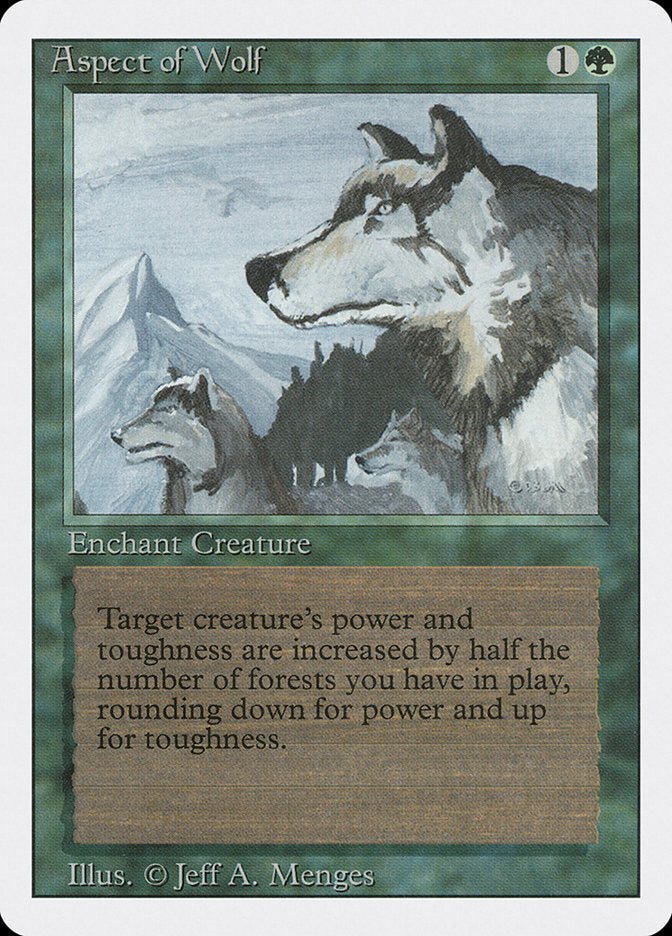 Aspect of Wolf [Revised Edition] 