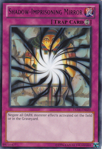 Shadow-Imprisoning Mirror (Blue) [DL14-EN020] Rare 