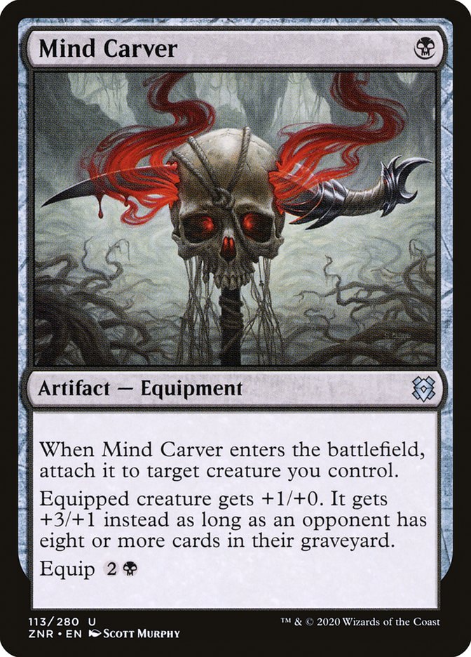 Mind Carver [Zendikar Rising] 