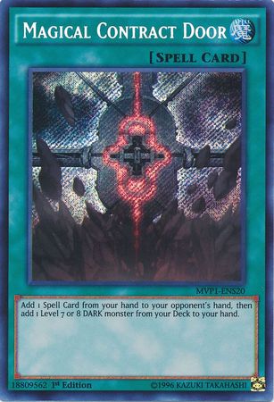 Magical Contract Door [MVP1-ENS20] Secret Rare 