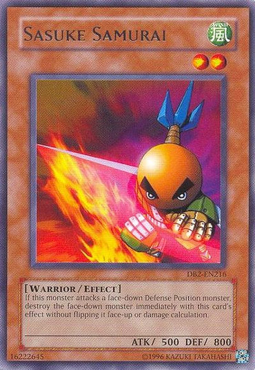 Sasuke Samurai [DB2-EN216] Rare 