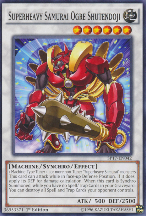 Superheavy Samurai Ogre Shutendoji [SP17-EN042] Common 