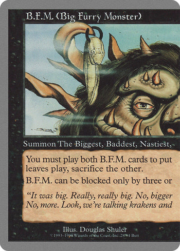 BFM (Big Furry Monster) (28/94) [Unglued] 