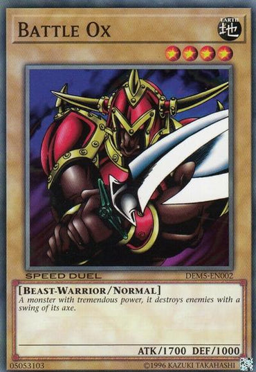 Battle Ox [DEM5-EN002] Common 