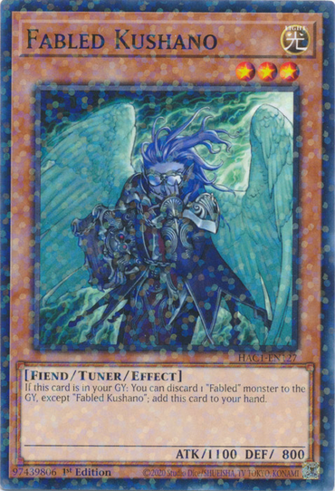Fabled Kushano (Duel Terminal) [HAC1-EN127] Common 