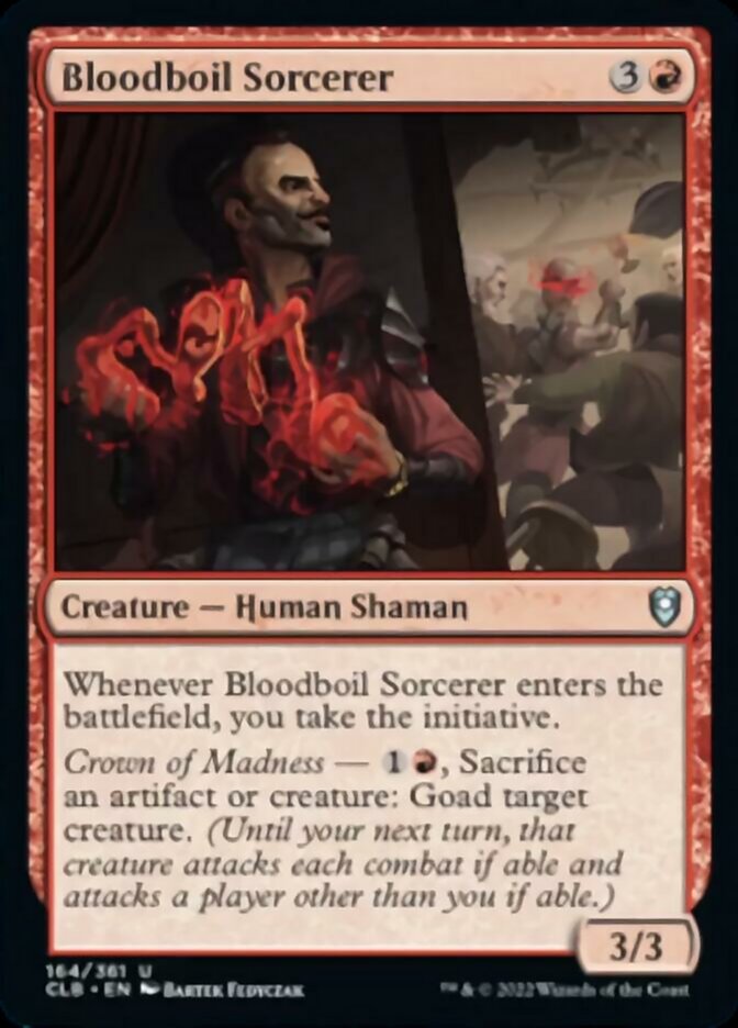 Bloodboil Sorcerer [Commander Legends: Battle for Baldur's Gate] 