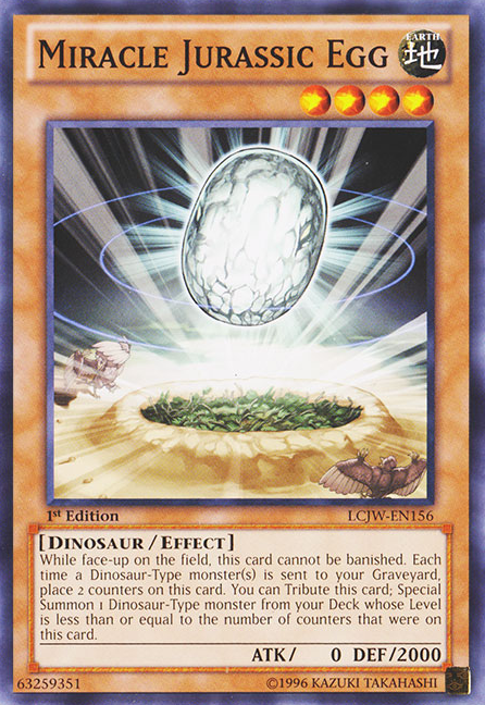 Miracle Jurassic Egg [LCJW-EN156] Common 