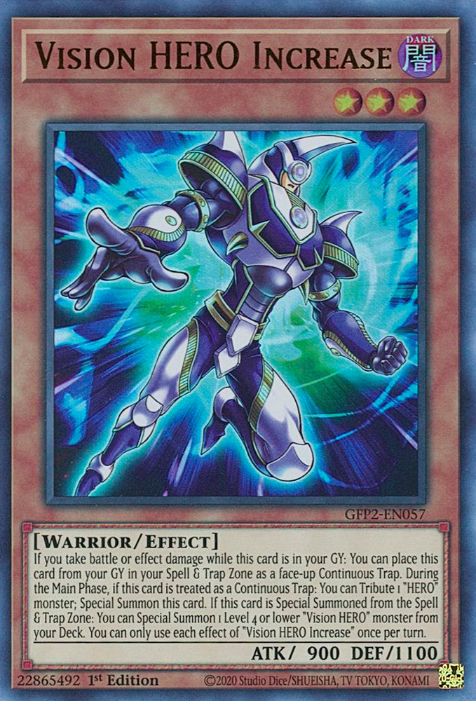 Vision HERO Increase [GFP2-EN057] Ultra Rare 