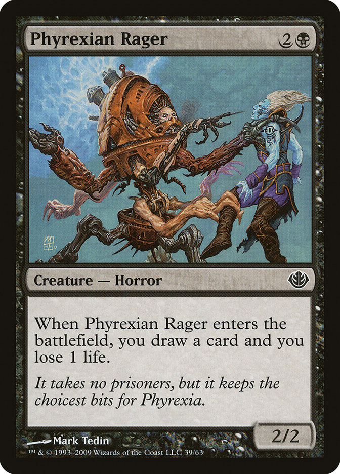 Phyrexian Rager [Duel Decks: Garruk vs. Liliana] 