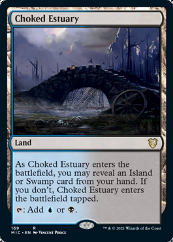 Choked Estuary [Innistrad: Midnight Hunt Commander] 