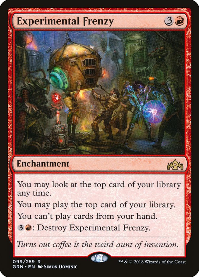 Experimental Frenzy [Guilds of Ravnica] 