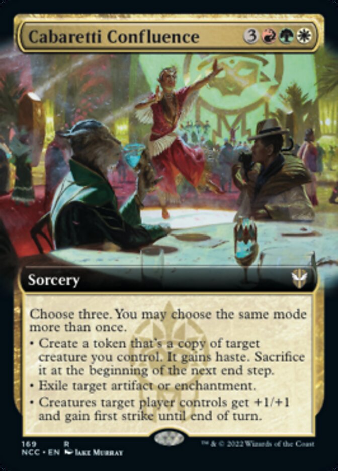 Cabaretti Confluence (Extended Art) [Streets of New Capenna Commander] 