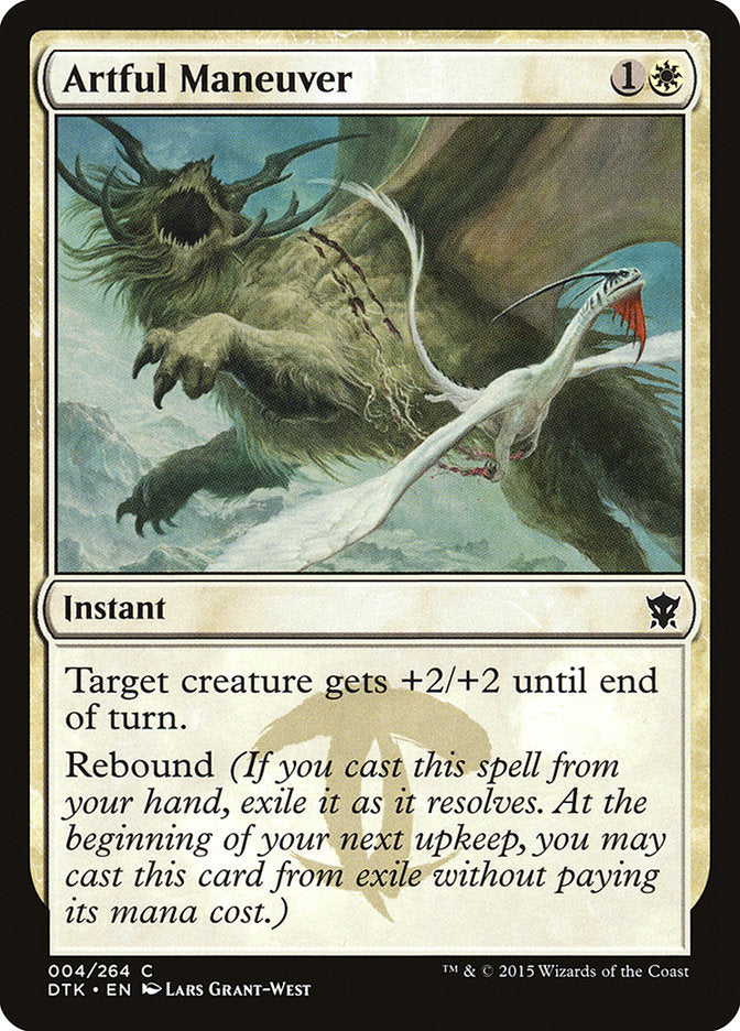 Artful Maneuver [Dragons of Tarkir] 