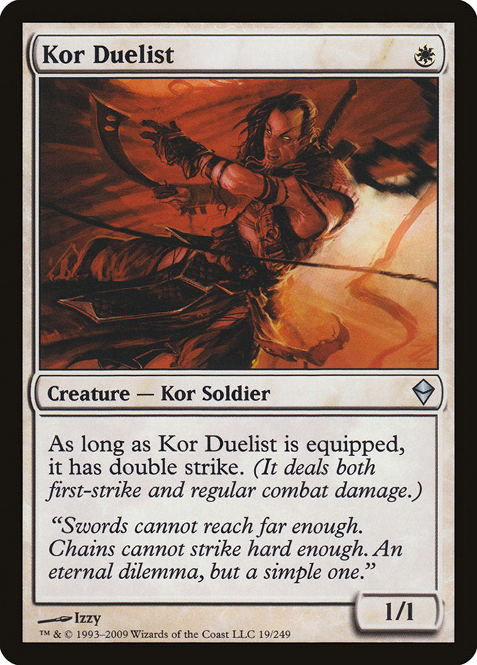 Kor Duelist [Zendikar] 