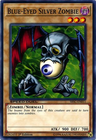 Blue-Eyed Silver Zombie [SBSC-EN011] Common 