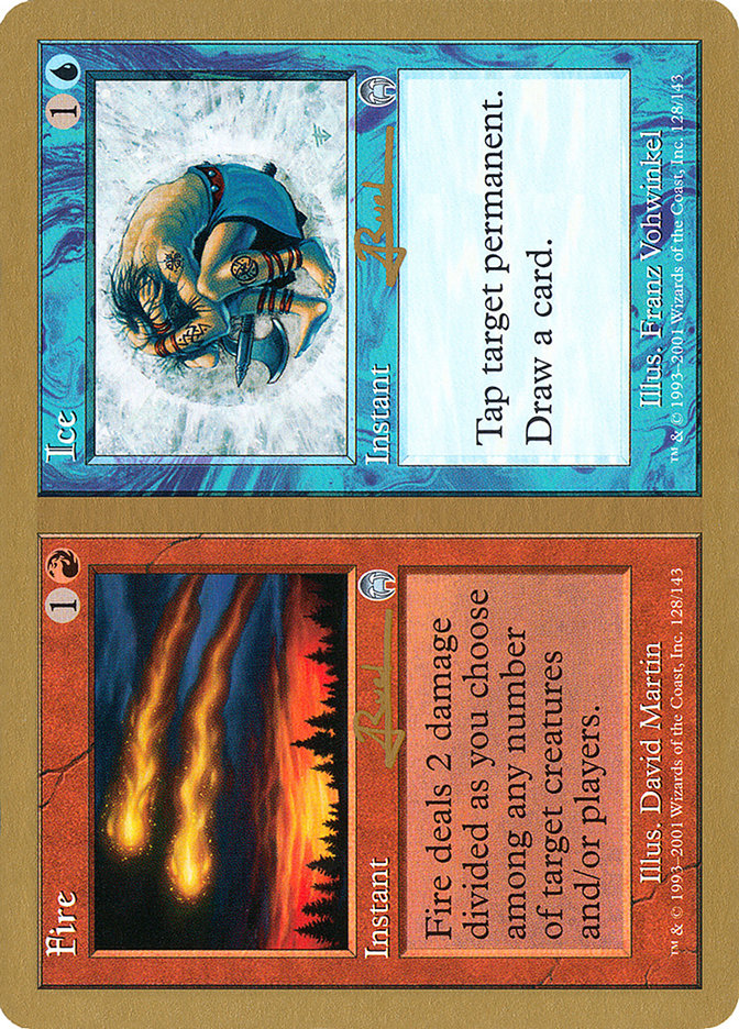 Fire // Ice (Antoine Ruel) [World Championship Decks 2001] 