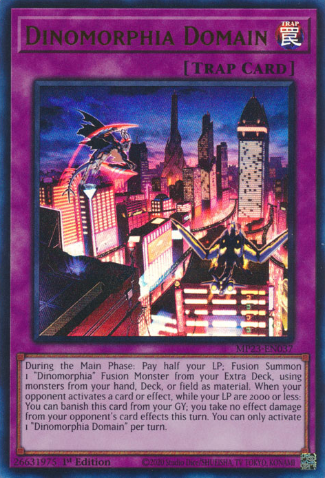 Dinomorphia Domain [MP23-EN037] Ultra Rare 