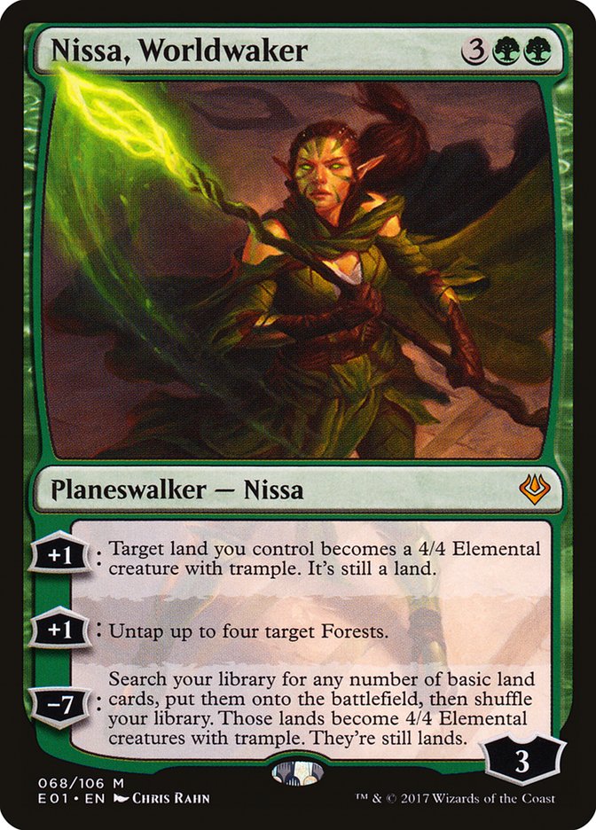 Nissa, Worldwaker [Archenemy: Nicol Bolas] 