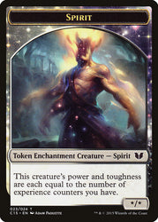 Spirit (023) // Cat Double-Sided Token [Commander 2015 Tokens] 