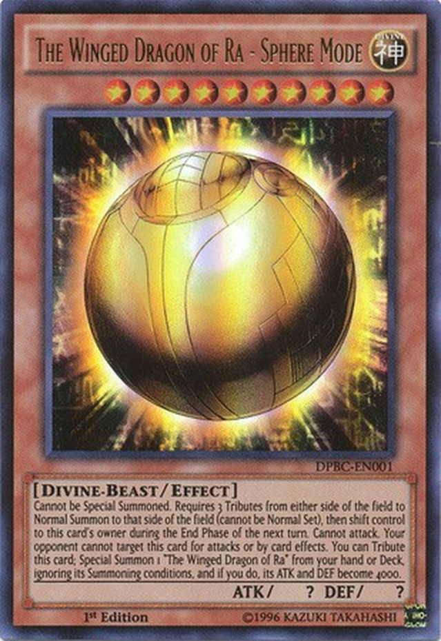 The Winged Dragon of Ra - Sphere Mode [DPBC-EN001] Ultra Rare 