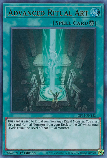 Advanced Ritual Art [GFP2-EN153] Ultra Rare 