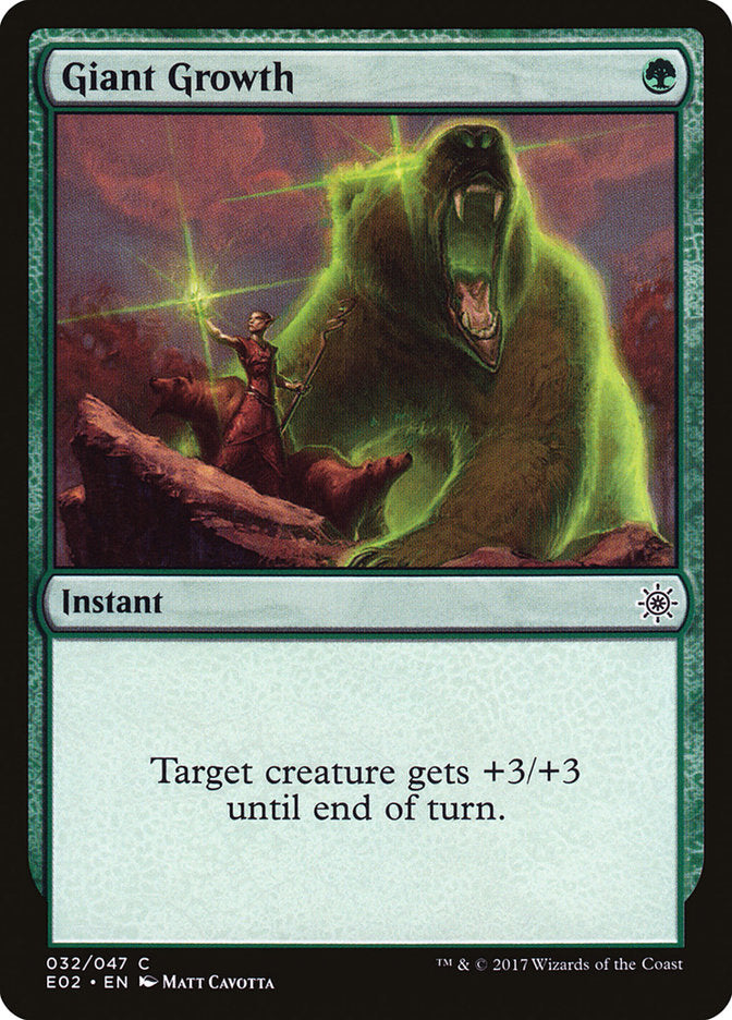 Giant Growth [Explorers of Ixalan] 