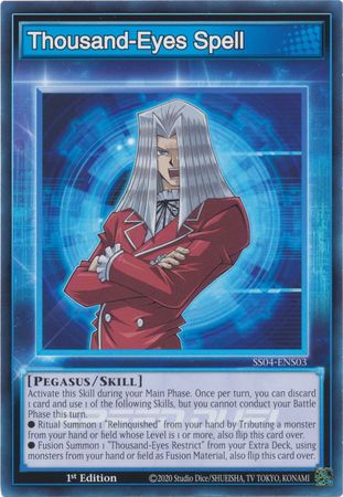 Thousand-Eyes Spell [SS04-ENS03] Common 