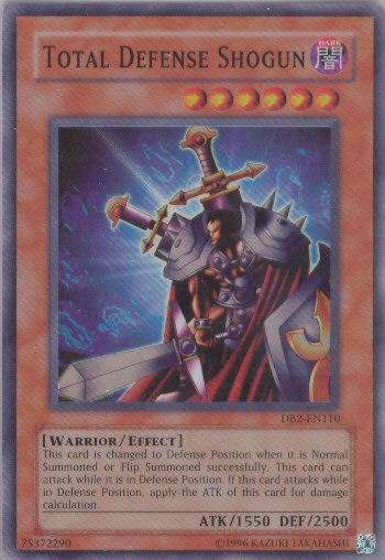 Total Defense Shogun [DB2-EN110] Super Rare 