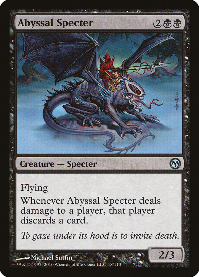 Abyssal Specter [Duels of the Planeswalkers] 