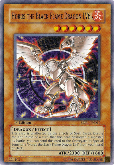 Horus the Black Flame Dragon LV6 [SDRL-EN012] Common 