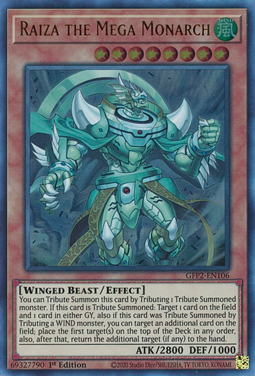 Raiza the Mega Monarch [GFP2-EN106] Ultra Rare 