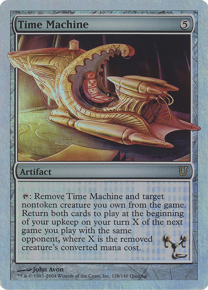 Time Machine (Alternate Foil) [Unhinged] 