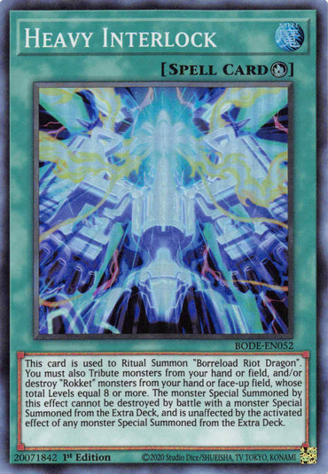 Heavy Interlock [BODE-EN052] Super Rare 