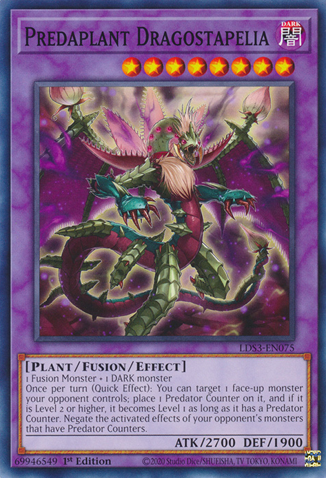 Predaplant Dragostapelia [LDS3-EN075] Common 