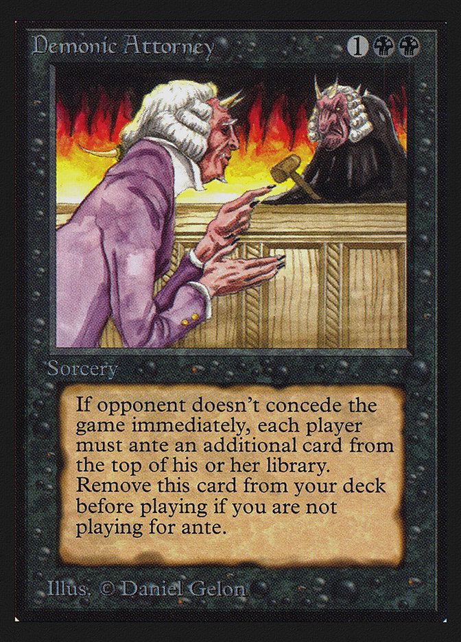 Demonic Attorney [Collectors' Edition] 