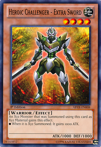 Heroic Challenger - Extra Sword [ABYR-EN008] Common 