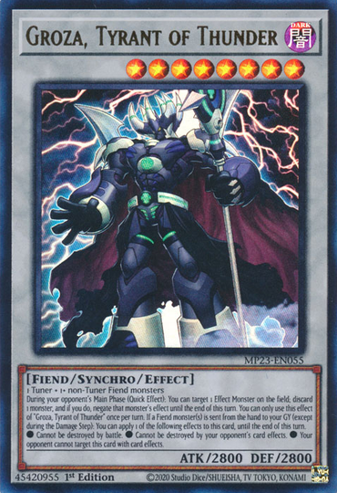 Groza, Tyrant of Thunder [MP23-EN055] Ultra Rare 