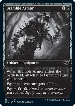 Bramble Armor (455) [Innistrad: Double Feature] 