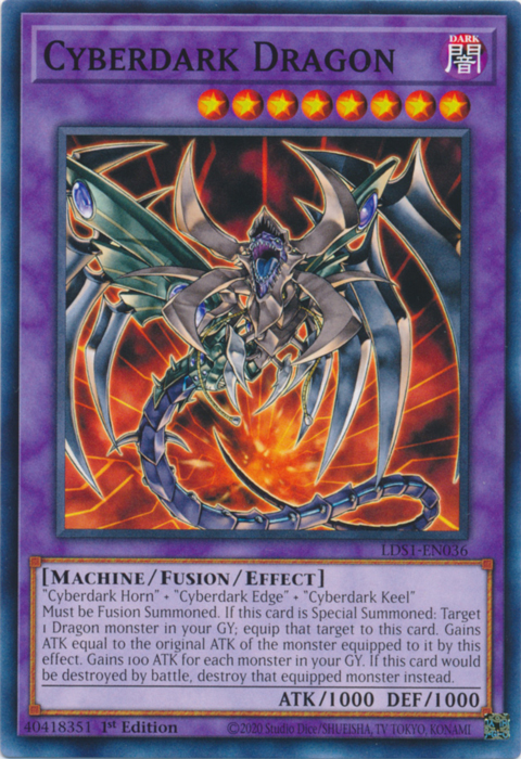 Cyberdark Dragon [LDS1-EN036] Common 