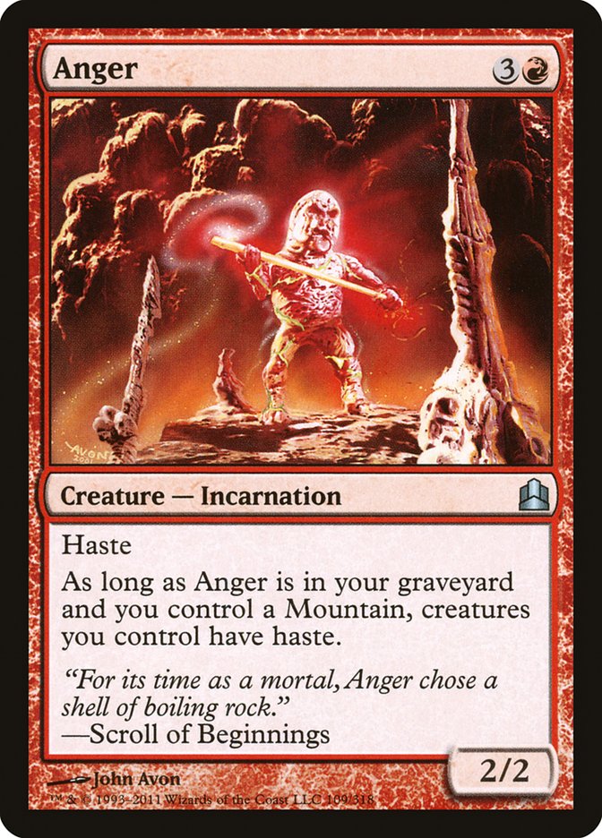 Anger [Commander 2011] 